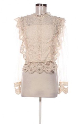 Damen Shirt Golden Live, Größe L, Farbe Beige, Preis 23,99 €