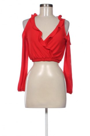 Bluză de femei H&M Divided, Mărime XS, Culoare Roșu, Preț 51,45 Lei
