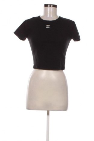 Γυναικείο t-shirt Hugo Boss, Μέγεθος S, Χρώμα Μαύρο, Τιμή 43,99 €