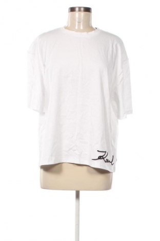 Bluzka damska Karl Lagerfeld, Rozmiar XL, Kolor Biały, Cena 709,99 zł