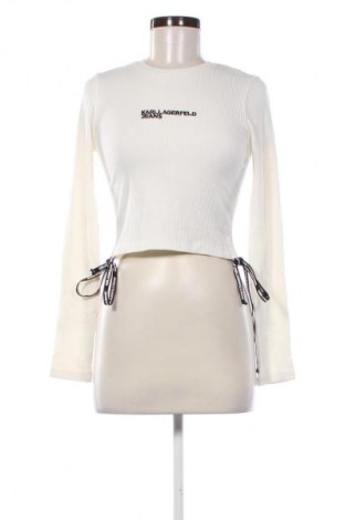 Női blúz Karl Lagerfeld, Méret M, Szín Fehér, Ár 61 579 Ft