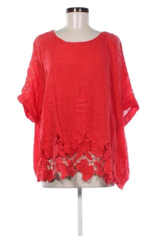 Damen Shirt Made In Italy, Größe L, Farbe Rot, Preis 9,72 €