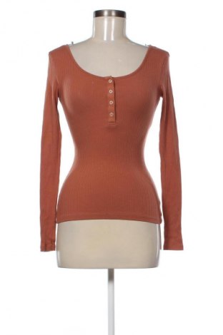 Bluzka damska Pieces, Rozmiar XS, Kolor Brązowy, Cena 29,99 zł