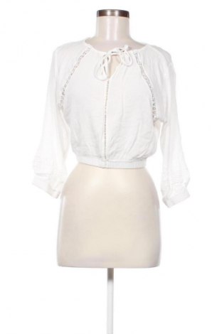 Bluză de femei Pull&Bear, Mărime S, Culoare Alb, Preț 50,37 Lei