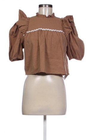 Damen Shirt SHEIN, Größe M, Farbe Braun, Preis 9,72 €