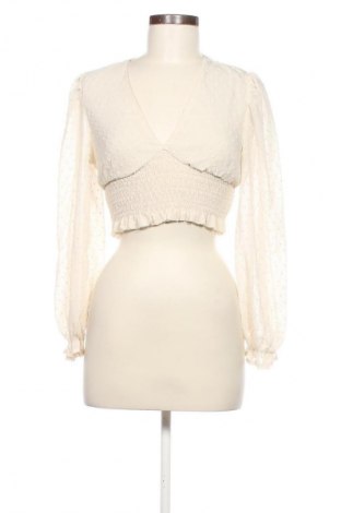 Bluză de femei SHEIN, Mărime XS, Culoare Ecru, Preț 65,99 Lei