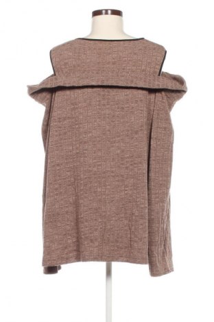 Bluză de femei SHEIN, Mărime 5XL, Culoare Maro, Preț 65,99 Lei