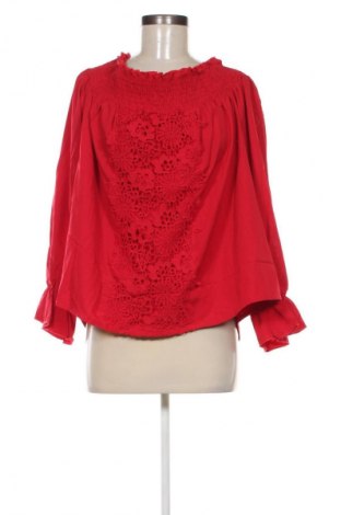 Damen Shirt SHEIN, Größe 4XL, Farbe Rot, Preis 13,99 €