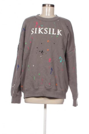 Γυναικεία μπλούζα SikSilk, Μέγεθος L, Χρώμα Γκρί, Τιμή 49,99 €