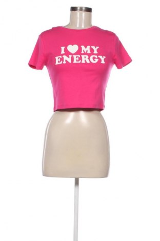 Damen Shirt Stradivarius, Größe L, Farbe Rosa, Preis 9,72 €