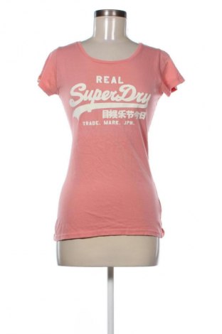 Дамска блуза Superdry, Размер S, Цвят Розов, Цена 30,89 лв.