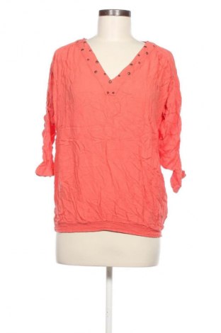 Дамска блуза Vero Moda, Размер L, Цвят Оранжев, Цена 20,99 лв.