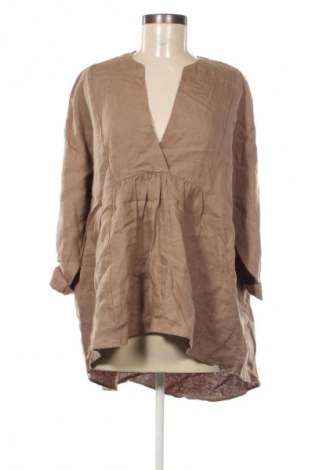 Damen Shirt Zara, Größe S, Farbe Braun, Preis 18,99 €