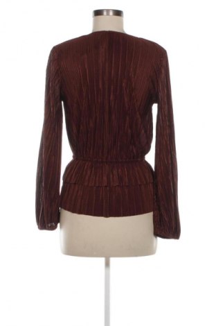 Дамска блуза Zara, Размер S, Цвят Кафяв, Цена 27,99 лв.