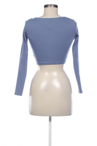 Дамска блуза Zara, Размер S, Цвят Син, Цена 18,99 лв.
