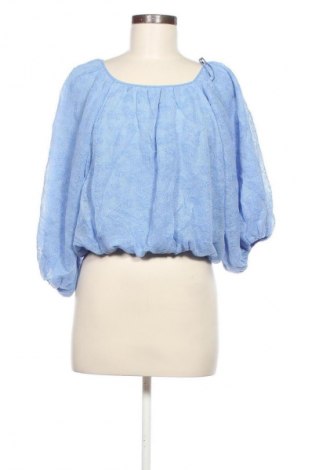 Дамска блуза Zara, Размер M, Цвят Зелен, Цена 27,99 лв.