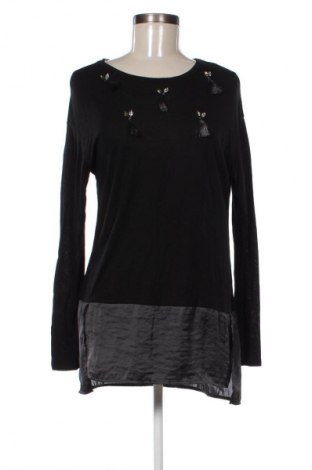 Дамска блуза Zara, Размер M, Цвят Черен, Цена 26,97 лв.