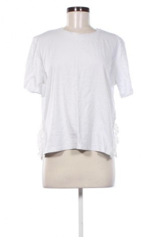 Damen Shirt Zara, Größe L, Farbe Weiß, Preis 10,24 €