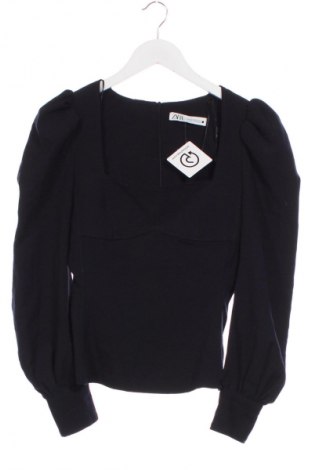 Bluză de femei Zara, Mărime XS, Culoare Albastru, Preț 71,05 Lei