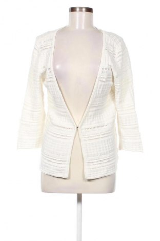 Damen Strickjacke Gina, Größe L, Farbe Weiß, Preis 15,00 €