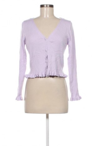Damen Strickjacke H&M Divided, Größe L, Farbe Lila, Preis € 14,83