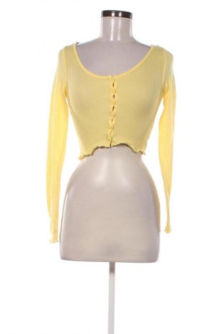 Cardigan de damă H&M Divided, Mărime XS, Culoare Galben, Preț 100,99 Lei