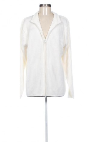 Damen Strickjacke Identic, Größe 3XL, Farbe Weiß, Preis 14,83 €