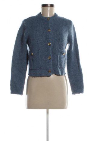 Cardigan de damă Massimo Dutti, Mărime S, Culoare Albastru, Preț 187,99 Lei