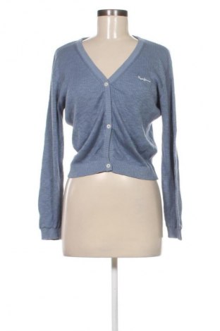 Damen Strickjacke Pepe Jeans, Größe S, Farbe Blau, Preis € 43,99