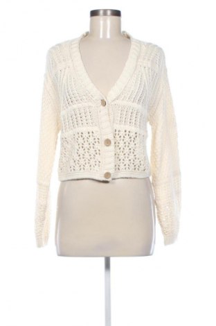 Damen Strickjacke Pull&Bear, Größe XS, Farbe Ecru, Preis € 14,83