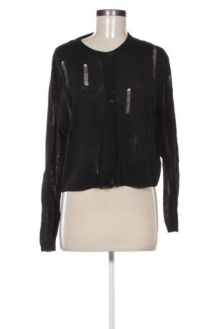 Cardigan de damă Zara, Mărime L, Culoare Negru, Preț 93,99 Lei
