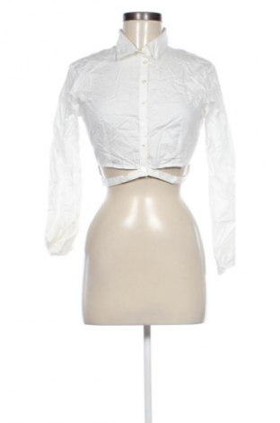Cămașă de femei Bershka, Mărime S, Culoare Alb, Preț 138,99 Lei