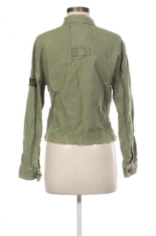Cămașă de femei Bershka, Mărime S, Culoare Verde, Preț 105,00 Lei