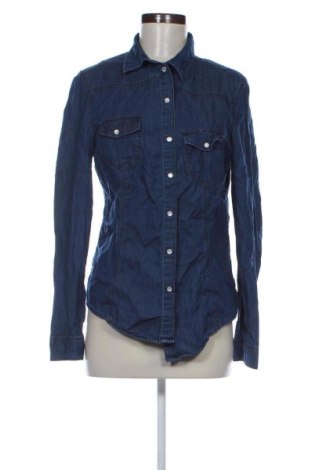 Damenbluse Denim&Co., Größe M, Farbe Blau, Preis € 17,99