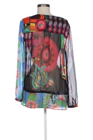 Дамска риза Desigual, Размер S, Цвят Многоцветен, Цена 55,99 лв.