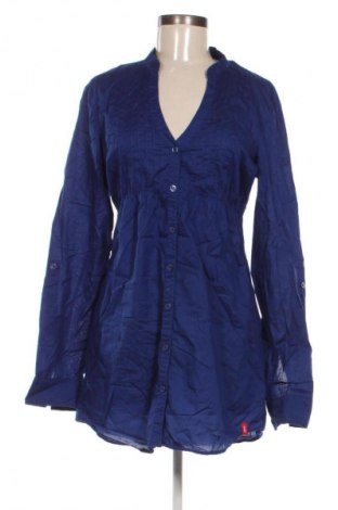 Γυναικείο πουκάμισο Edc By Esprit, Μέγεθος M, Χρώμα Μπλέ, Τιμή 26,99 €