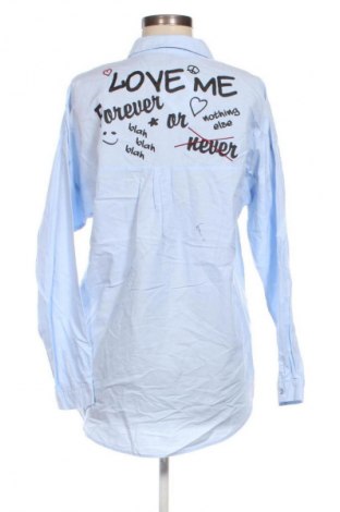 Damenbluse Fb Sister, Größe M, Farbe Blau, Preis 17,99 €