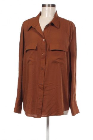 Дамска риза H&M, Размер XL, Цвят Кафяв, Цена 25,99 лв.