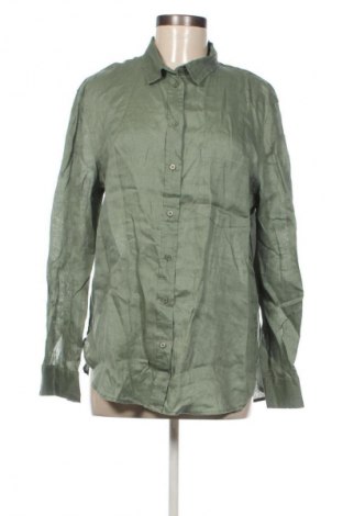 Дамска риза H&M, Размер M, Цвят Зелен, Цена 25,99 лв.