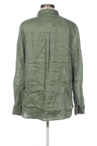 Дамска риза H&M, Размер M, Цвят Зелен, Цена 25,99 лв.