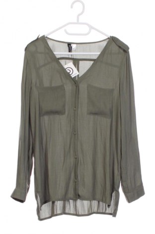 Дамска риза H&M Divided, Размер XS, Цвят Зелен, Цена 25,99 лв.