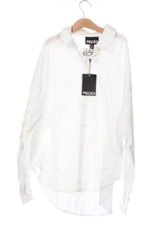 Cămașă de femei Pieces, Mărime XXS, Culoare Alb, Preț 158,99 Lei