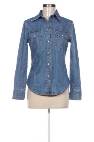 Γυναικείο πουκάμισο Tommy Jeans, Μέγεθος XS, Χρώμα Μπλέ, Τιμή 99,99 €