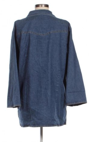 Γυναικείο πουκάμισο Unbranded, Μέγεθος 3XL, Χρώμα Μπλέ, Τιμή 15,99 €