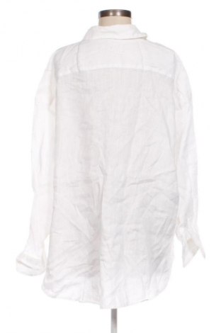 Γυναικείο πουκάμισο Unbranded, Μέγεθος 3XL, Χρώμα Λευκό, Τιμή 15,99 €