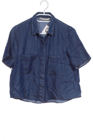 Cămașă de femei Zara, Mărime XS, Culoare Albastru, Preț 74,99 Lei