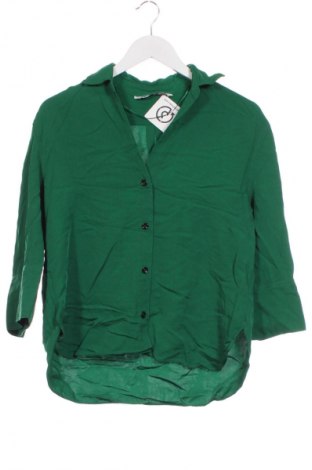 Damenbluse Zara, Größe XS, Farbe Grün, Preis 7,99 €