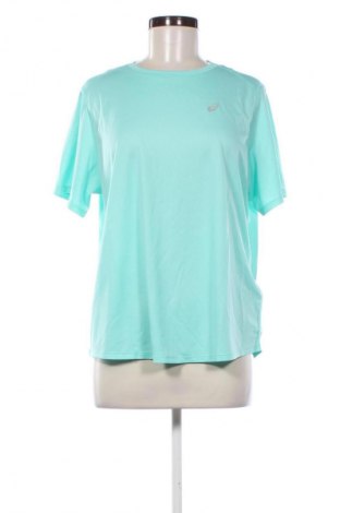 Γυναικείο t-shirt ASICS, Μέγεθος L, Χρώμα Μπλέ, Τιμή 39,99 €