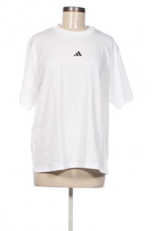 Γυναικείο t-shirt Adidas, Μέγεθος XL, Χρώμα Λευκό, Τιμή 39,99 €