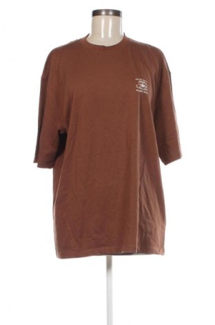 Damski T-shirt Adidas Originals, Rozmiar M, Kolor Brązowy, Cena 203,99 zł